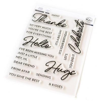 Pinkfresh Studio Stempel - Basic Sentiments
